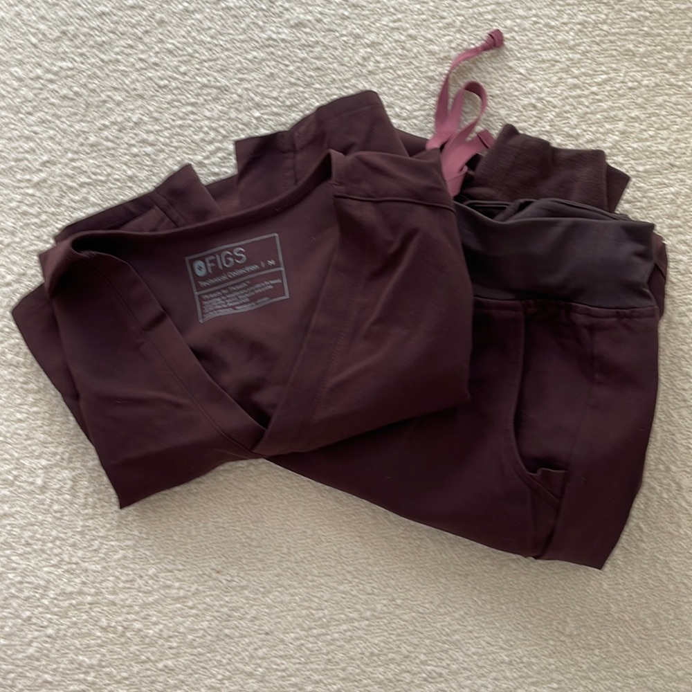 chocolate brown figs set zamora bottoms and catarina top
